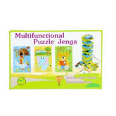 Wooden Multifunctional Jenga Puzzle - EKT3361